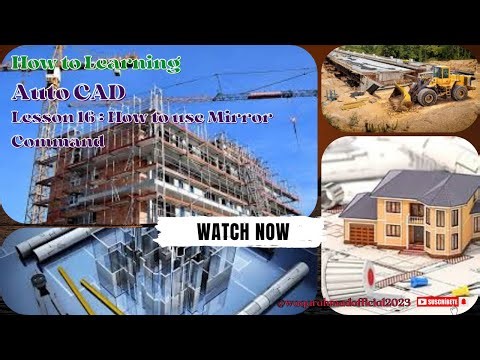 How to Mirror Objects in AutoCAD | Civil Engineering | Ep-16