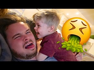TODDLER VOMIT SURPRISE! 😫