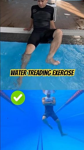 Master the Scissor Kick: The Key to Effortless Treading Water!