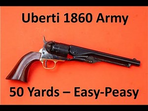 Uberti 1860 Army 50 Yards Easy Peasy