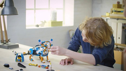 13 reactions | The LEGO BOOST robotics kit is the fun way for kids to learn the basics of coding, while adding behavior to their LEGO bricks and enjoying hours of fun. They can build and code one of the main 5 models or build their own creations and bring them to life. | LEGO | Facebook