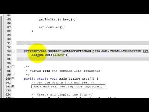como hacer el boton salir en un jframe