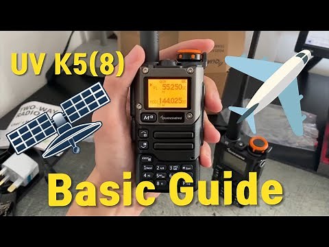 Basic Guide to the Quansheng UV-5K8 Ham Radio