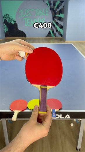 €1 vs €19.9 vs €17.9 vs €400 Ping Pong Spin Racket 🌀🏓