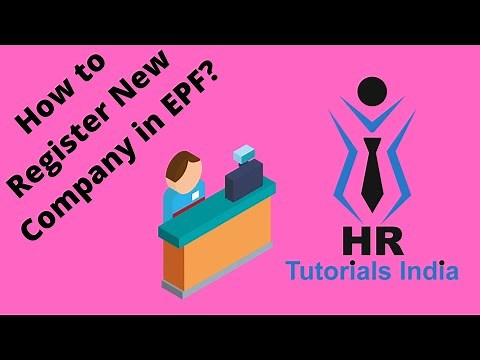 EPF Establishment Registration Online || EPF Company Registration 2021 || HR Tutorials India || EPF