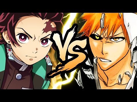 TANJIRO VS ICHIGO RAP BATTLE | RUSTAGE ft. Connor Quest!