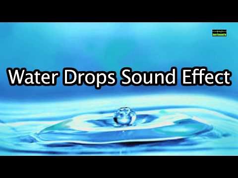 Water Drops Sound Effect