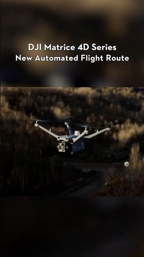 Automated flight planning for faster and smarter inspections 🔍 DJ Matrice 4D Series