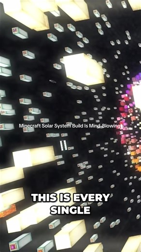 Minecraft Solar System Build: A Universe of Blocks