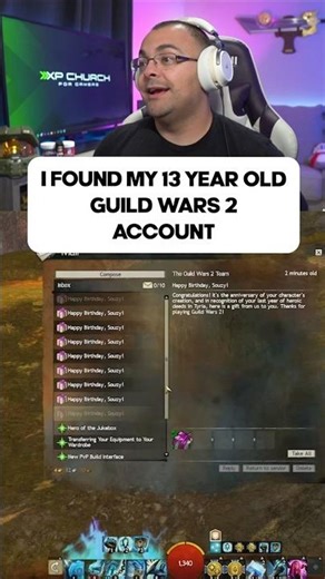 I Logged Into My 13 Year Old Guild Wars 2 Account And Was Shocked!