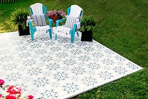 How to Stain & Stencil a Concrete Patio