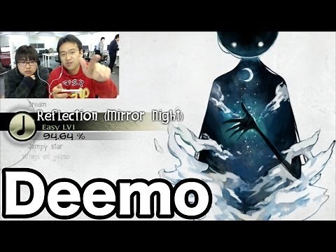 【音ゲー】#1 DEEMO「Reflection (Mirror Night)」をマックスむらいがプレイ！