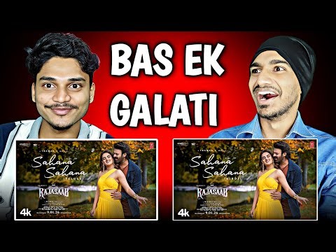 Sahana Sahana Song (Hindi & Telugu) REACTION | The RajaSaab | Prabhas |
