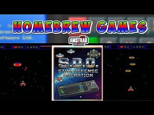 S.D.O - Star-Defense-Operation - New Amstrad CPC Game 2026