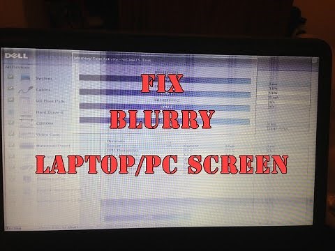 How to fix blur or double colour PC/Laptop Screen