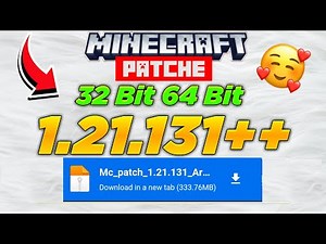 🔥Minecraft Patched 1.21.131 Apk Mediafire // Minecraft 1.21.131 patch Apk Review | New Update Review