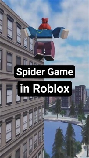 This Roblox Game Lets You Swing Like SPIDER-MAN! 😱🕸️ #roblox #newgameinroblox #gameplay #spiderman