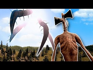 SKY TENTACLES ATTACKED SIREN HEAD! - Garry's Mod Gameplay