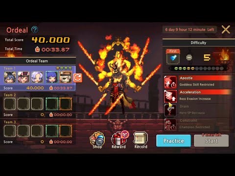 Stage 1-5 Ordeal Advent of Heaven's Demon October 2025 Crusaders Quest 克魯賽德戰記 크루세이더퀘스트