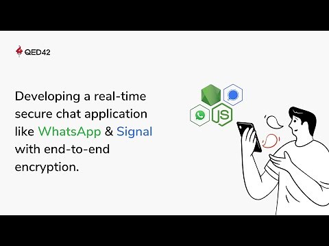 Developing a real-time secure chat application like WhatsApp & Signal with end-to-end encryption.