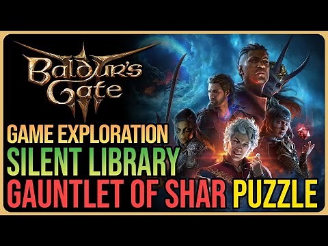 Silent Library Puzzle Baldur's Gate 3