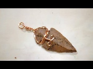 How to Wire Wrap a Arrow Head