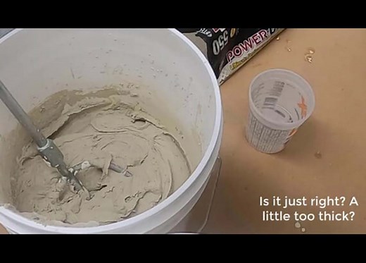 Power Grout® Mixing