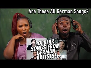 THESE ARE GERMAN SONGS?! Popular Songs from German Artists! || His First Time REACTION