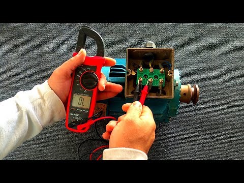 How to test the three phase electric motor with a multimeter(Full and accurate test)