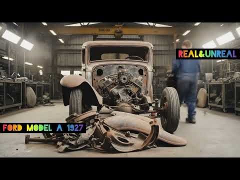 Ford Model A 1927 Restoration#automobile #restoration #carrestoration