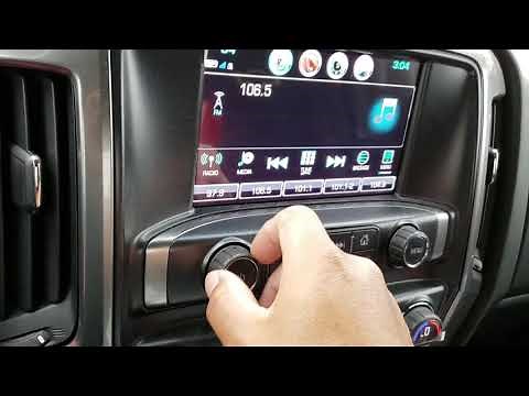 2017 Silverado radio problem.