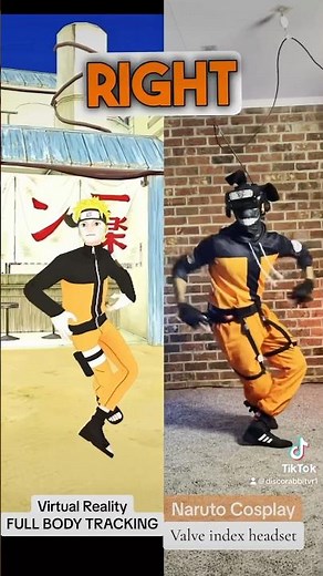 Naruto C Walk in VR #naruto #virtualrealitygames #vrchat #virtualreality