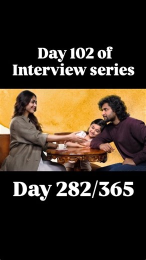 DevLife on Instagram: "Interview series Day 282/365 . . . . . . . . . #InterviewPrepSeries #365DaysChallenge #Day102#JobReady #CodingChallenge #CampusPlacement #TechInterview #JavaInterview #OOPsConcepts #deeptisunaina #GrindTime #DBMSConcepts #deepushannu #TechCareer #massmaharaj #jaibalayya #MockInterview #InterviewSkills #amardeep #PlacementPrep #CodeNewbie #ProblemSolving #CSBasics #nagmama #raviteja #campusplacement #tfibanisa #java"