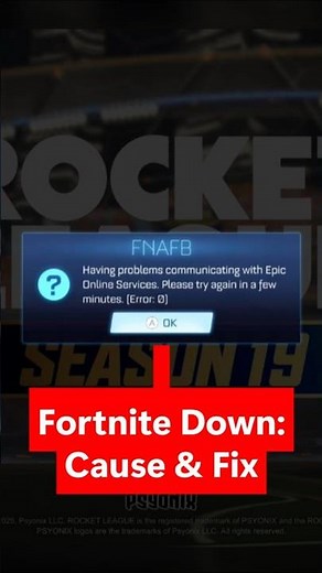 #Fortnite Fortnite Down Epic Games Login Issue & Fix Explained 2025