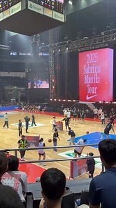 #WATCH: Khate Castillo sniper mode! 🎯🔥 The New Zealand-Blufire sharpshooter dropped 19 points to outgun Sabrina Ionescu's 16 in the three-point shootout! 🏀 📹 Ernest Tuazon/Tiebreaker Times #SabrinaAsiaTour | Tiebreaker Times