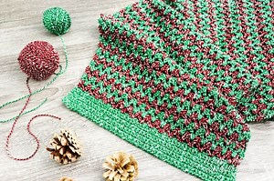 Crochet Christmas Table Runner - Free Pattern