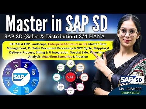 ✅ SAP SD S/4HANA Full Course 2025 🚀 | Master Sales & Distribution from Scratch