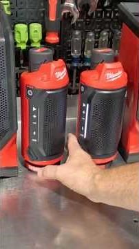 200+ Connected - Milwaukee M12 Jobsite Speakers - PACKOUT and AudioLink Compatible