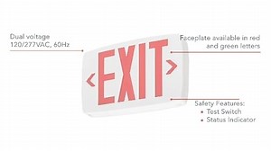 Watch Lithonia Lighting LQM Exit Sign Overview 2023 on Amazon Live