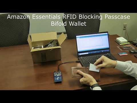 Testing RFID Wallets, Cards, and Sleeves