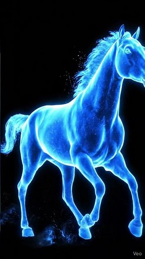 Stunning Wild Horse Galloping in 4D Through Advanced Hologram Imaging