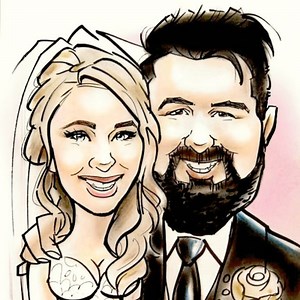 Live Cartoon Portraits | Wedding Entertainment