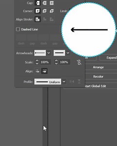 Create an arrow in Adobe Illustrator (beginners)