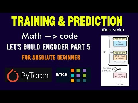 BERT Encoder Training & Inference Tutorial | PyTorch Implementation