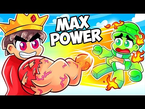 Unlocking MAX POWER in Pushing Simulator Roblox!