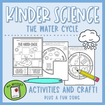 Water Cycle Activities - KINDER SCIENCE
