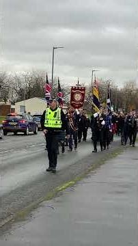 Rememberance Sunday, Larbert and Stenhousemuir, Nov 9th 2025