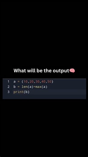 What will be the output of this Python code?