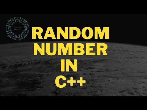 GENERATE RANDOM NUMBER IN C++ | RANDOM NUMBER WITHIN A RANGE