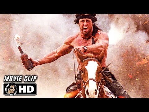 RAMBO III "Final Battle" + Trailer (1988) Sylvester Stallone